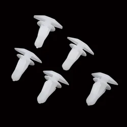 100Pcs White Rubber Weatherstrip Door And Boot Seal Clips 91530-SP1-003 Fits 6mm Hole For Honda Accord Civic CRV Acura 3.5RL