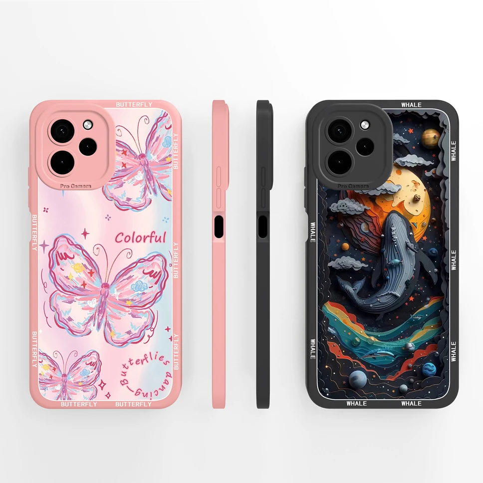 حافظة لهاتف هواوي نوفا Y61 Y62 Plus بتصميم إبداعي من السيليكون السائل الناعم لهاتف هواوي نوفا Y 61 Y 62 + غلاف عالي الجودة