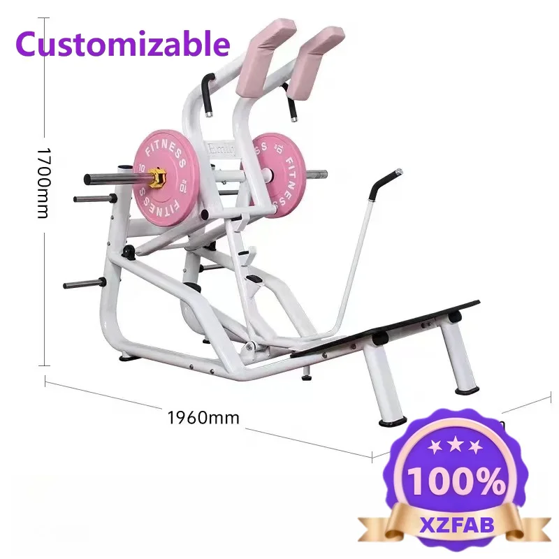 Factory Direct 2026 Women's plastic equipment four-piece set Hack squat machine inner and outer thigh hip bridge machine