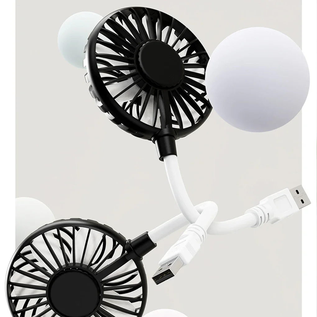 USB Rechargeable Handheld Fan Silent Cooling Power Bank Wireless Mini Play Plug Fans Summer Outdoors and Travel image 3