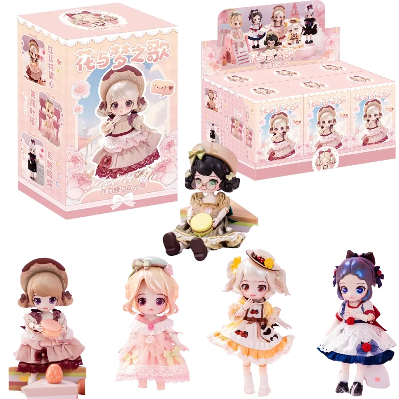 

Genuine KOKOYA The Song Of Flowers And Dreams Series BJD Blind Box Cute Action Anime Figure Kawaii Caixa Caja Model Doll Gift
