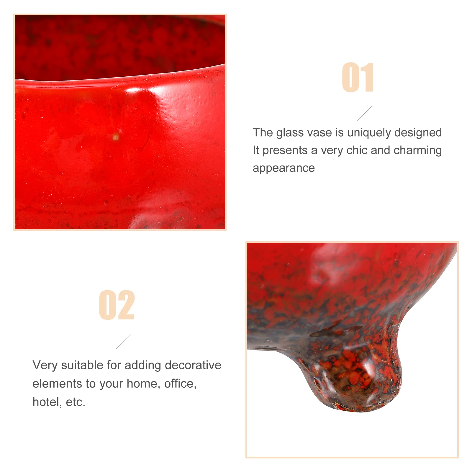 

3Pcs Premium Ceramic Succulent Pot Set Stylish Mini Flowerpot for Indoor Plants Cute Planter for Cactus Ferns and Small Plants