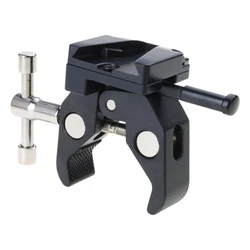 Claw Clamp for V Mount Battery V-Lock Female Quick Release Mount Adapter Clamp for DSLR Camera Battery