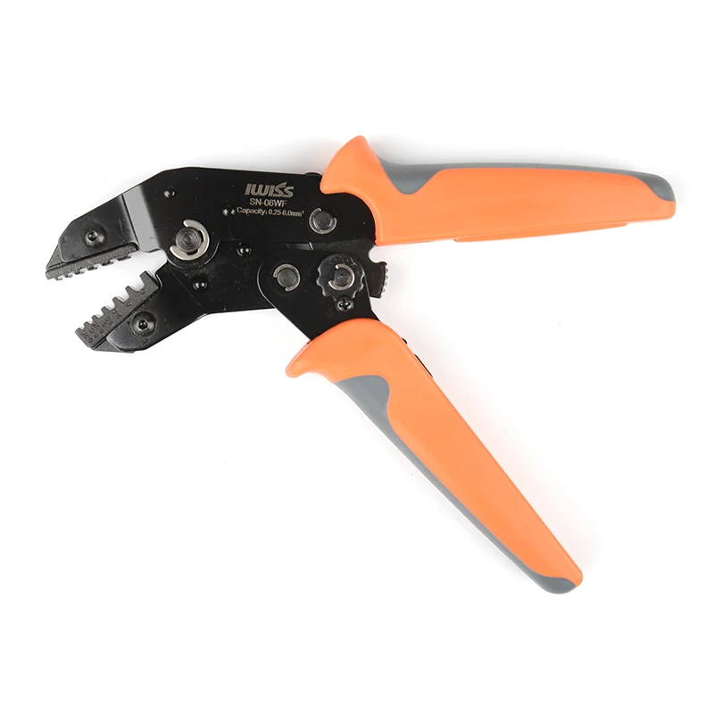 SN-06WF Ferrule Crimping Tools Wire Crimper Pliers 1200PCS Tubular Terminals Kit for Electricians, Adjustable Ratchet Tools