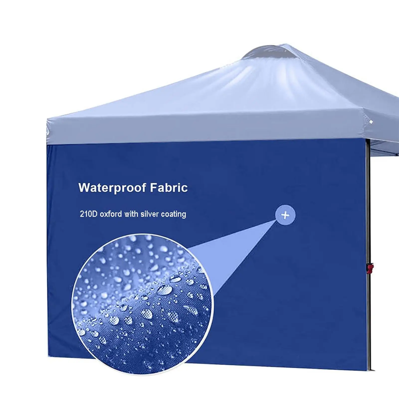 Outdoor Tent Side Sheet Waterproof Canopy Wall Replacement Cover for Camping Gazebo Canopies 3x3