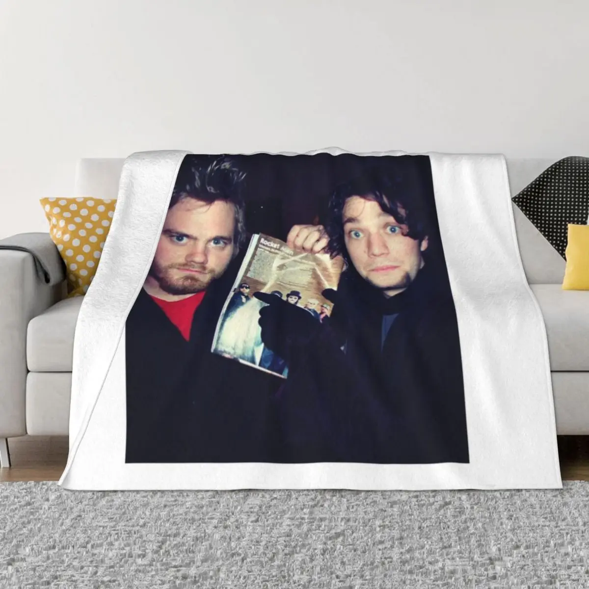 

Bam And Ryan jackass Throw Blanket Custom Luxury Throw bed plaid Personalized Gift Blankets