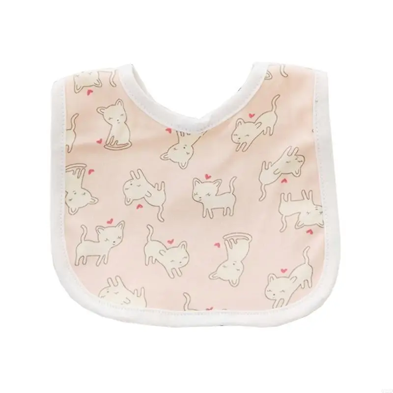 

Q22D Infant Printed Bibs Toddlers Feeding Bib Saliva Towel Burp Cloth Skin-Friendly Infant Unisex Baby Nursing Bibs Boy Bibs