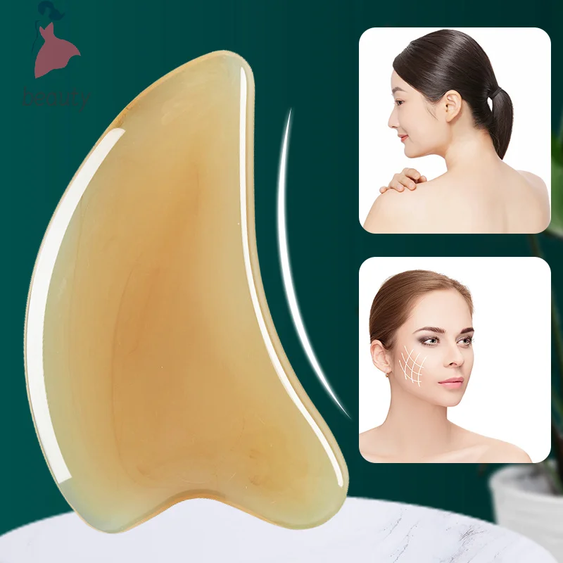 Tablero de masaje Gua Sha de resina para raspar la piel, placa Guasha, masajeador facial para ojos, SPA, herramientas para cara, cuello, espalda, cuerpo, piernas