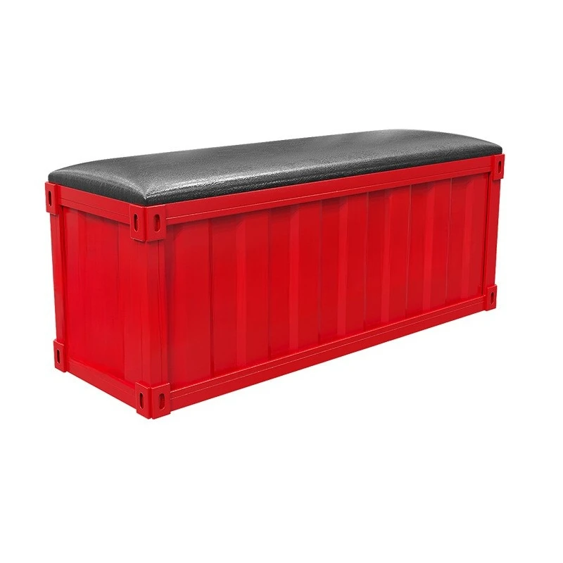 

Shoe changing stool Gym Clothing store Shoe stool Industrial style Long strip Rest stool Create wrought iron storage Internet c