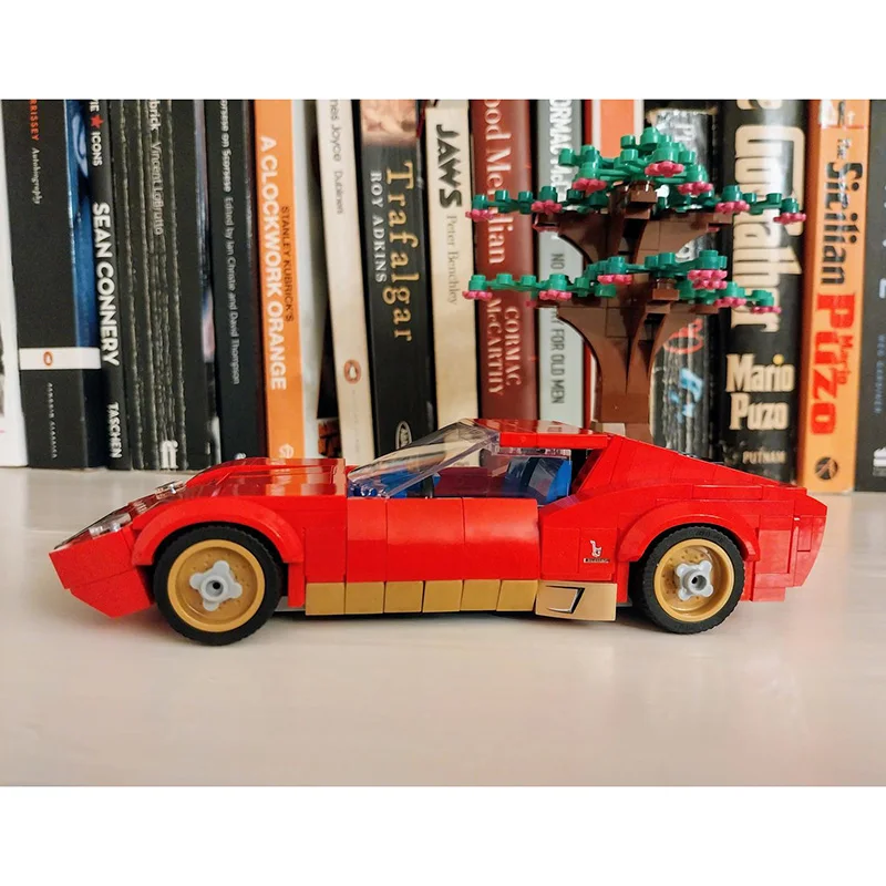 

НОВИНКА 2025: Конструктор «Чемпион скорости» — классическая гоночная модель автомобиля из строительных блоков, детская игрушка, подарок