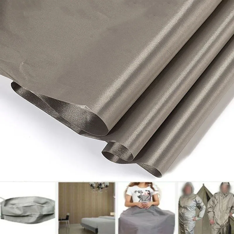 1-2m Anti-scanning Anti-static Cloth Fabric For Linings Shielding Durable Anti-Radiation Electromagnetic Fabric