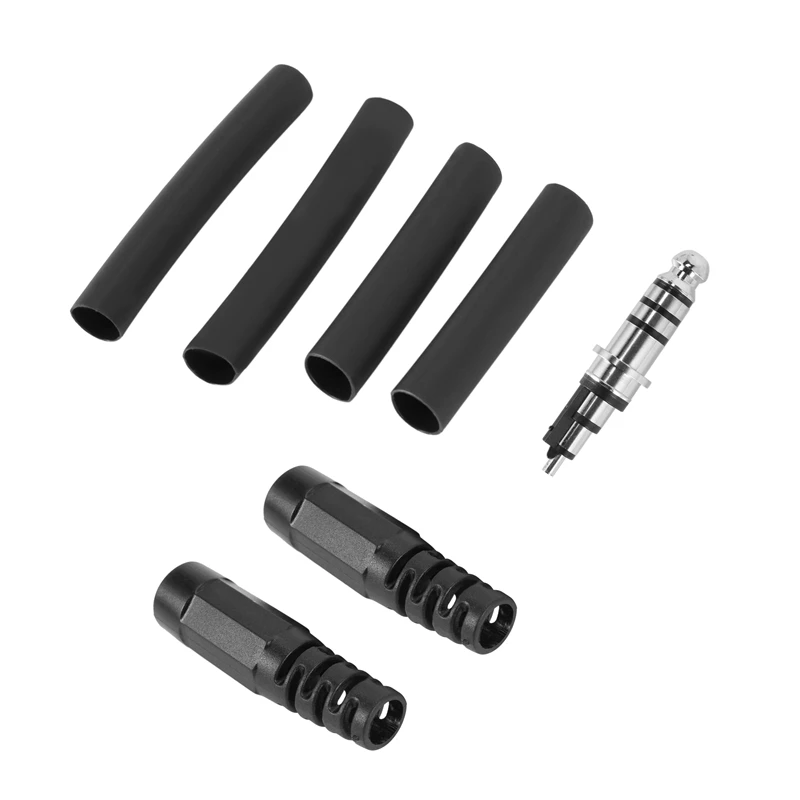 Top Deals-Adaptador de auriculares de repuesto para helicóptero, adaptador de auriculares con enchufe de helicóptero U-174 / U tipo A, soldadura para auriculares de helicóptero David Quinn, 2 uds.