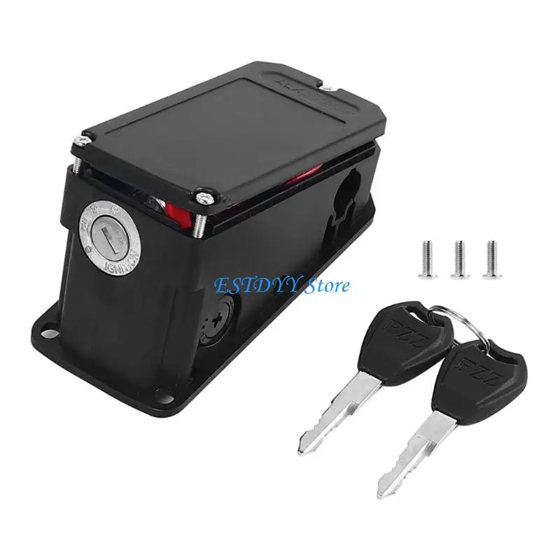 

G6DE Electric Bike Battery Case Lock with For Outdoor Cycling Accessories
