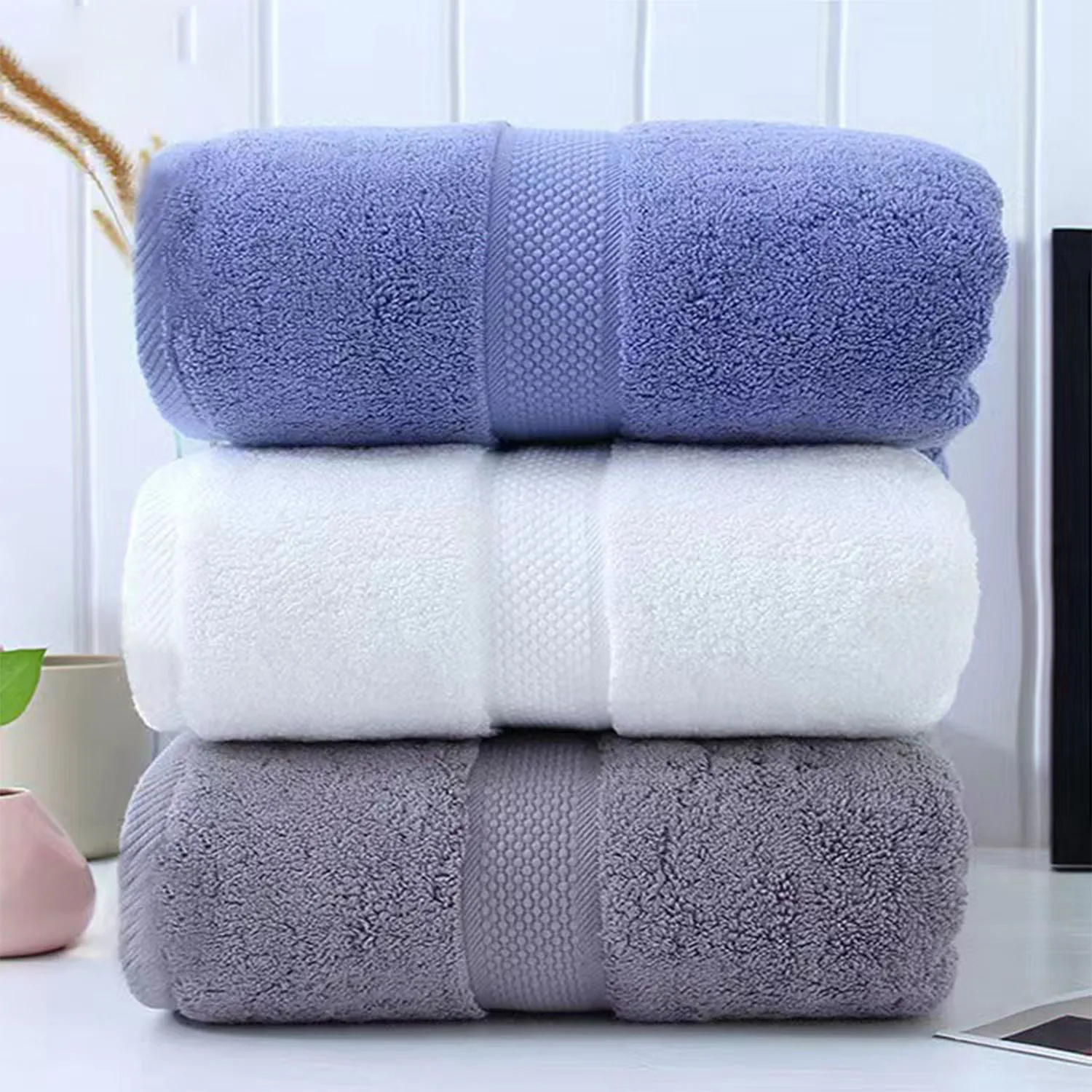 Hand Towels - Soft Circlet Egyptian Cotton | Highly Absorbent Hotel spa Bathroom Towel Collection | 16x30 Inch