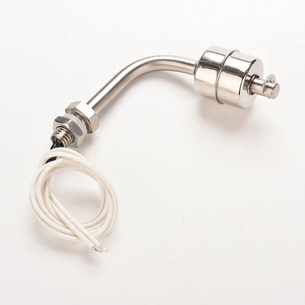 Picture 4: 304 Stainless Steel Float Switch Right Angle Level Sensor Water Level Sensor Tank Liquid Float Switch L Type for Pool Water Pump