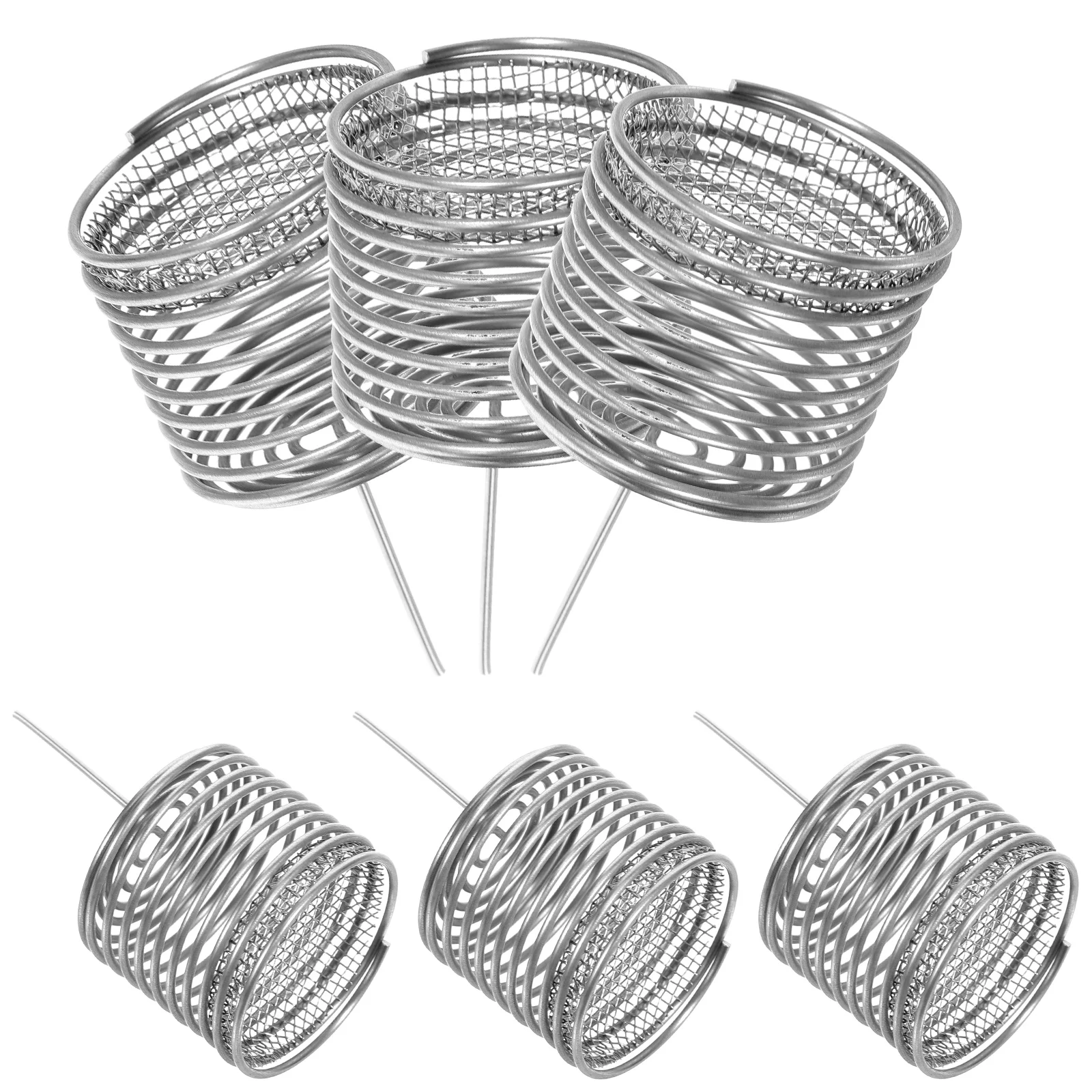 

6 Pcs Stainless Steel Box Bonsai Pots Fertilization Container Baskets Slow Release Biofertilizer Storage Gardening