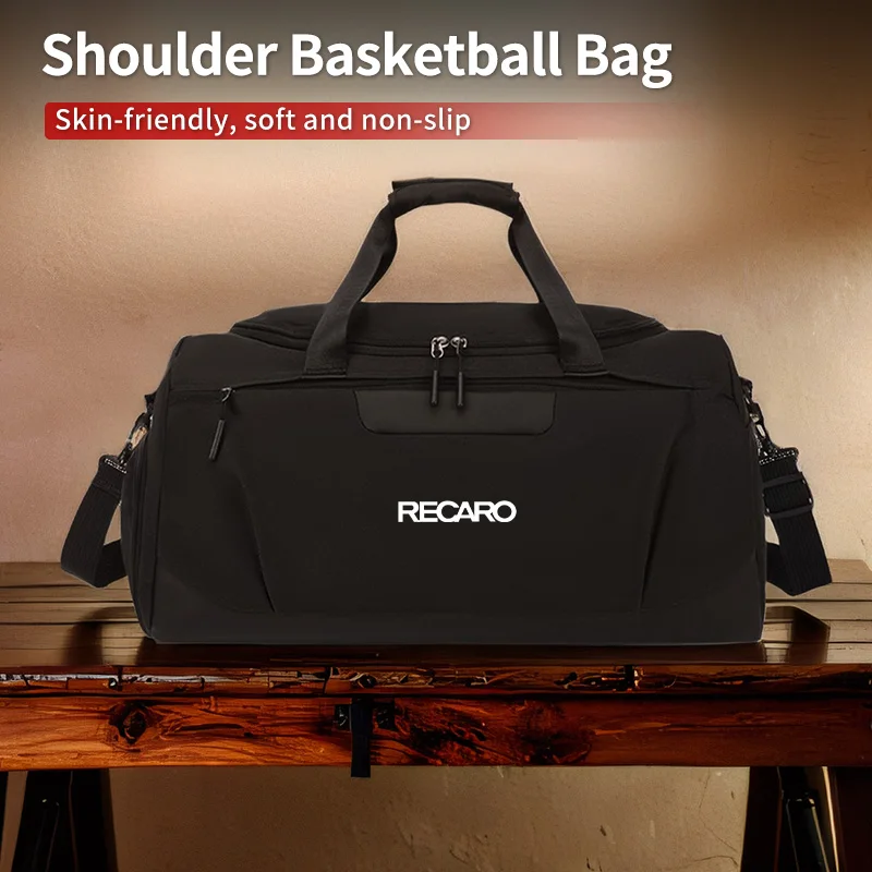 Car Styling Gym Bag Large Capacity Sports Tote Travel Shoulder Backpack For Recaro Racing NAN view 3