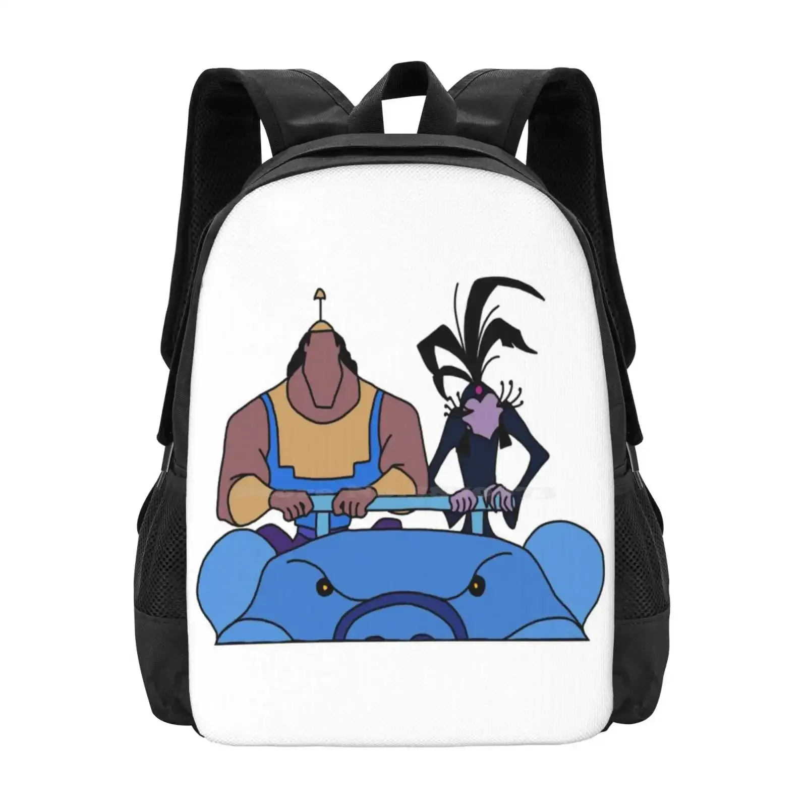 

Kronk And Yzma - Emperor'S New Groove Hot Sale Schoolbag Backpack Fashion Bags Kuzco Kronk Emperors New Groove Yzma Llama Movie