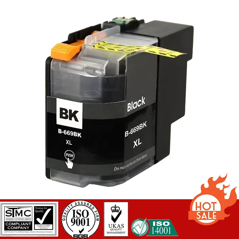 Compatible Brother Ink Cartridge for LC669 LC-669 LC665 LC-665 suit For Brother MFC-J2320/J2720