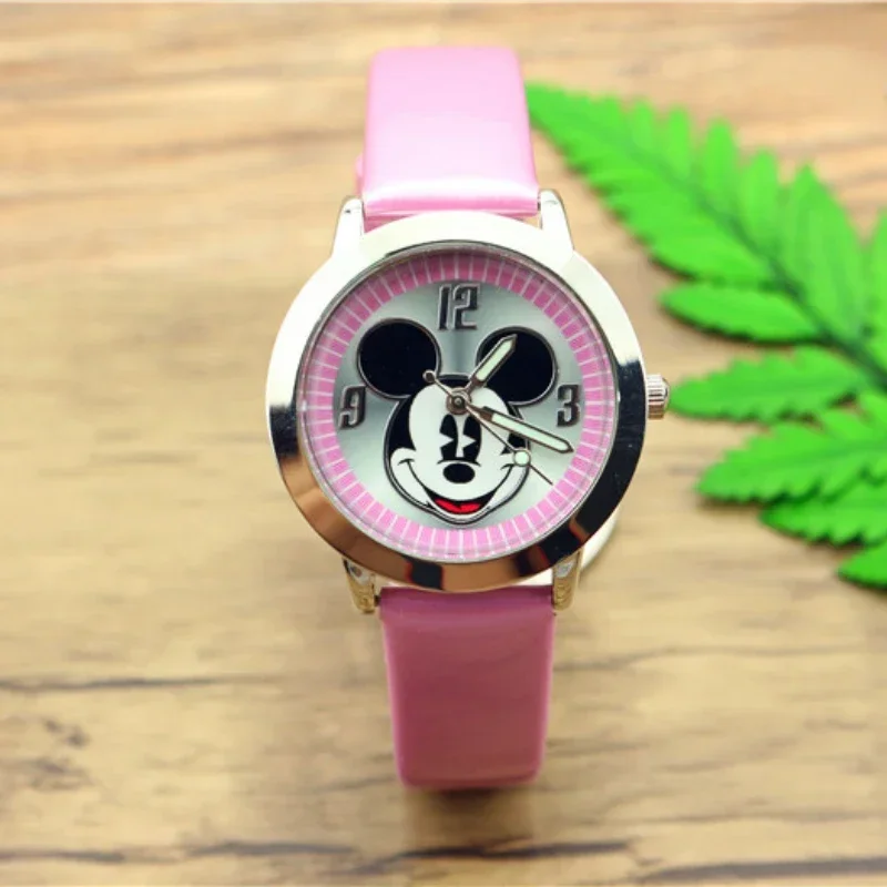 Disney Mickey Mouse Watches for Children Waterproof Luminous Cartoon Kids Watch Girl Boy Child Wristwatch Time Machines Clock