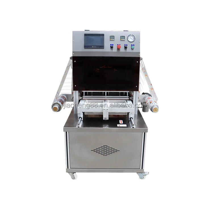 Automatic Poultry Map Thermoforming Packing Machine Food/Meat/Ready Meals Packaging Machinery