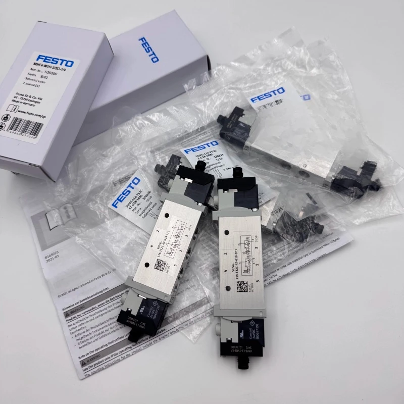 Parts for FESTO Festo Solenoid Valve VUVG-L14-P53C/E/U-T/ZT-G18-1P3/1R8L/1H2L