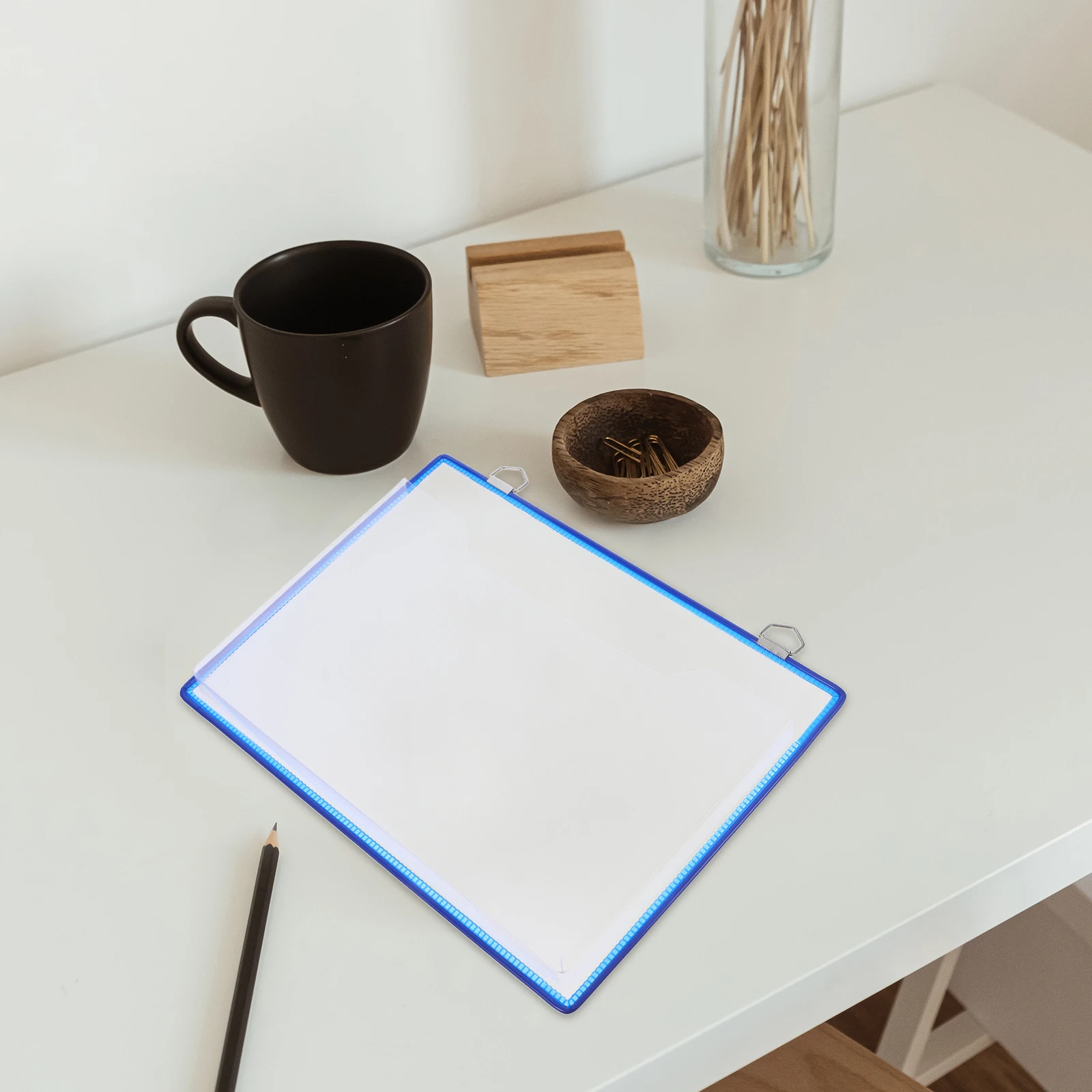 

Hanging File Organizer A4 Transparent Plastic Document Bag Large Capacity Wall Storage Folder Home Office Practical Files