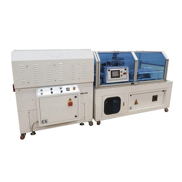 Pet Bottle Automatic Shrink Packaging Machinery Shrink Wrapping and L Bar Sealing Machine Tunnel
