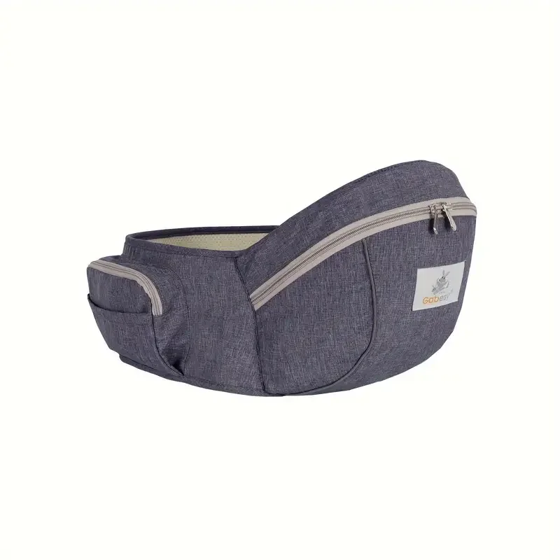 Ergonomic Baby Carrier Adjustable Waistband Ergonomic Lightweight Collapsable Hipseat Carrier Portable Pocket