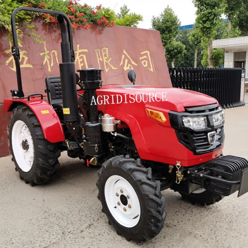 Tahan lama: 80hp 90hp 120hp 140hp 4wd roda pertanian mesin traktor di merek Cina