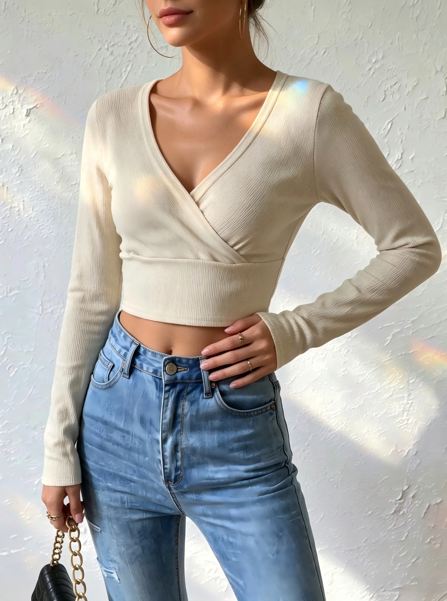 Haut à manches longues pour fe - Blouses avis et prix