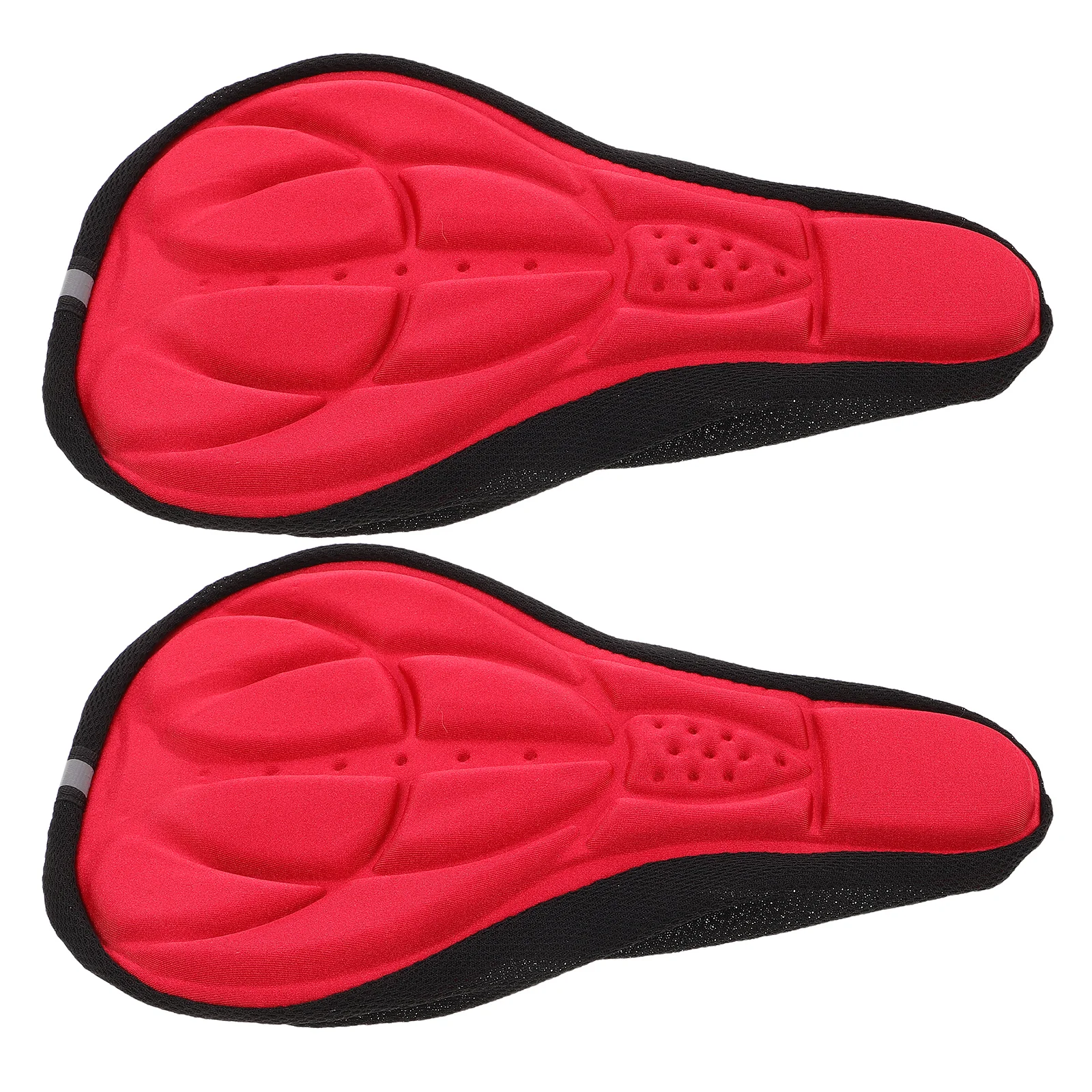 

2pcs Bicycle Seat Cover 3D Breathable Waterproof Cushion Mountain Bike Soft Saddle Anti Slip Comfortable Ride