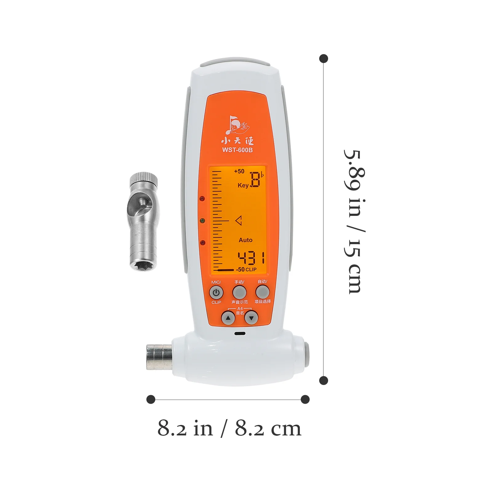 Electronic Tuner Tuning Tool Major Musical Instrument Professional Component Small 3-in-1 for Special