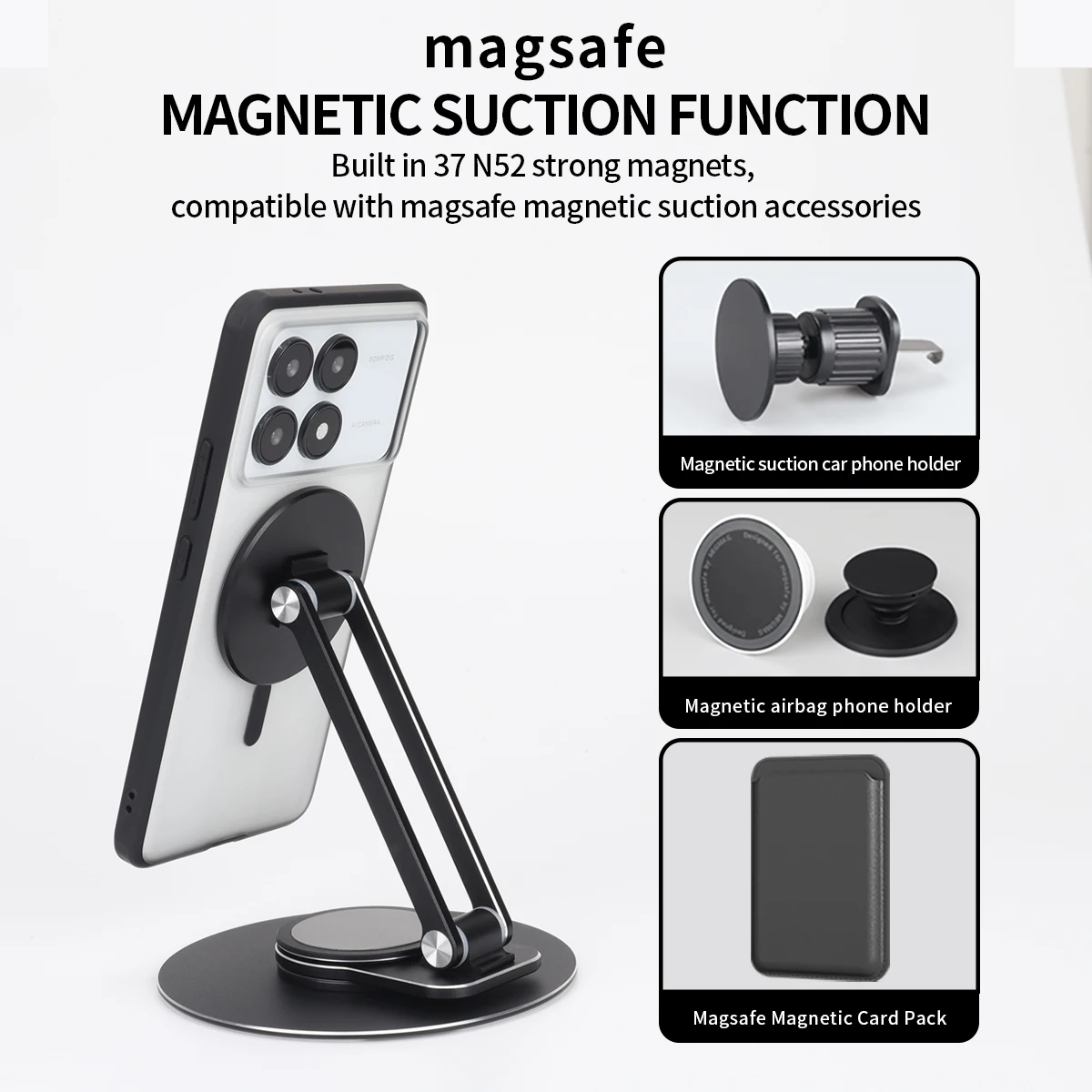 For Xiaomi POCO X6 Pro 5G Shockproof Back Cover Magnetic Luxury Matte  Clear Magnetic Armor Magsafe Case