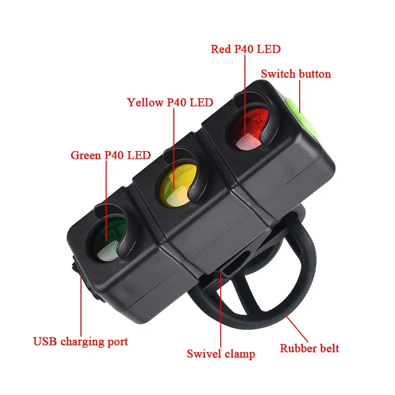 Bicycle Taillight Multi Lighting 7 Modes USB Rechargeable Led Bike Light Flash Tail Rear Lights For MTB Mountain Bike Seatpost