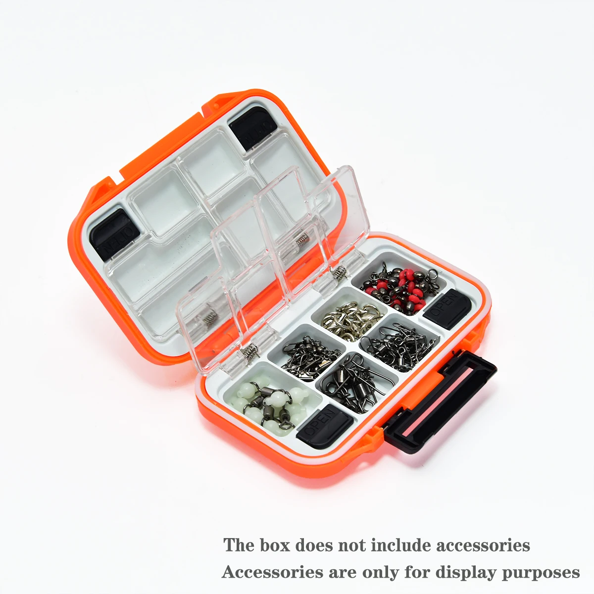hook tackle box Hlotmeky Small Kayak Mini Waterproof Fishing Lure Box Terminal Storage Fishing Organizer : Sports & Outdoors ring seal provides a dependable moisture barrier to weather the elements Waterproof Fishing Tackle Box Fishing