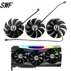 Ventilador de refrigeración para tarjeta gráfica, reemplazo para EVGA GeForce RTX 3070 3080 TI 3090 FTW3 ULTRA GAMING, 87MM PLD09220S12H