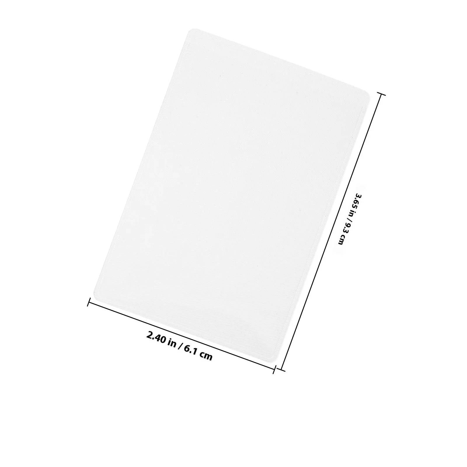 100Pcs Card Storage Sleeve Clear PVC Card Protector for Credit Business Insurance Game Cards Organizer Cards Sleeves