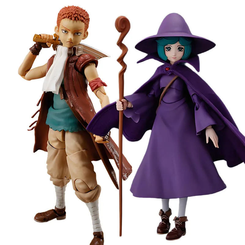 Bandai Original S.H.Figuarts Isidro & Silke 125mm & 120mm Anime figurine à assembler modèle jouets modèle cadeaux pour les garçons