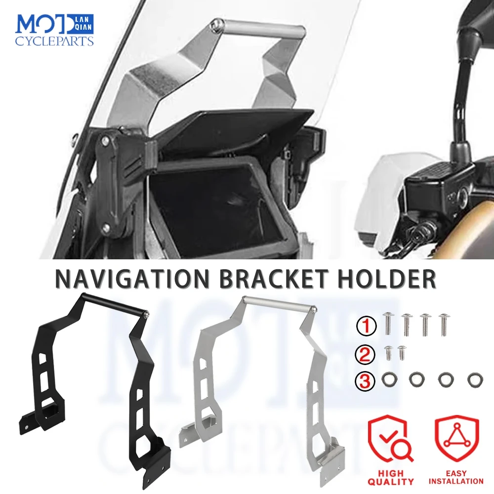 

2025 GPS Mobile Phone Navigation Bracket Holder For HONDA CRF 1100 L ADV CRF1100L AFRICA TWIN ADVENTURE SPORTS 2019-2023 2024