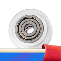 26PCS Clear Pulley Wheels 625Zz Wheel Plastic Pulley Passive Round Wheel Roller For Creality CR-10 Series 3D Printer-X62A