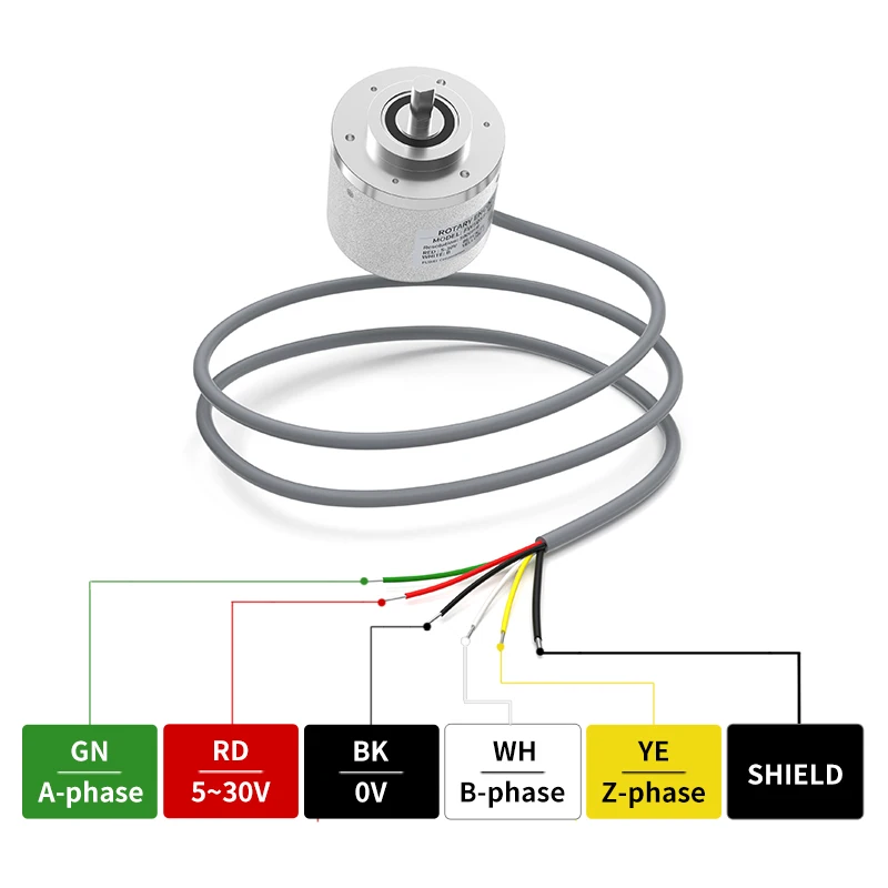2025 FW50S8-5000P-F Coding Machines CNC Lathes Encoders Rotary Encoders Incremental Rotary Encoder