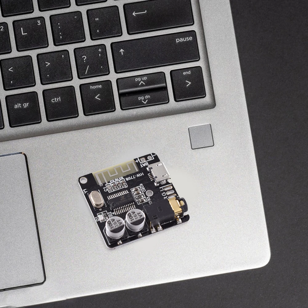 1-50 個オーディオレシーバーボード Bluetooth 5.0 MP3 ロスレスデコーダーボード 3.7-5V AUX Type-C ワイヤレスステレオ音楽モジュール DIY キット用