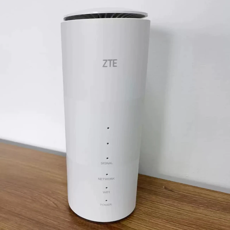 Imagem -03 - Desbloqueado Zte Indoor Cpe Router Modem sem Fio Modem Hotspot Cartão Sim Mc801a Banda Dupla 4g Cat22 Lte 5g Nsa Mais SA 5g