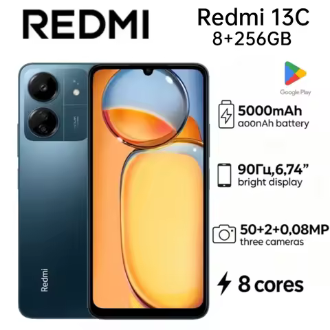 2026 Newest Model Redmi 13C Global Version High-En...