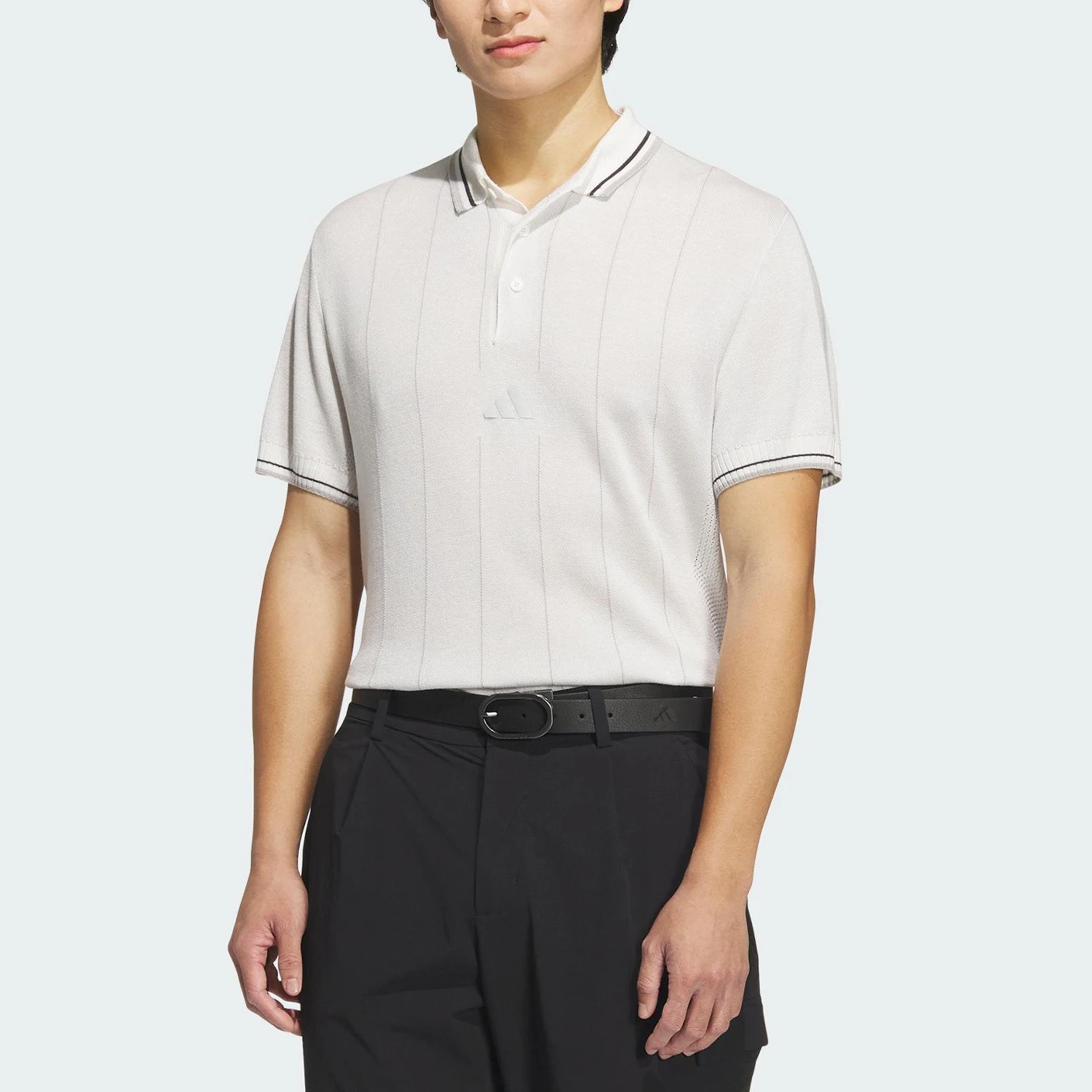 

Adidas Genuine Summer New Men's Golf Knit Polo Shirt JE8308