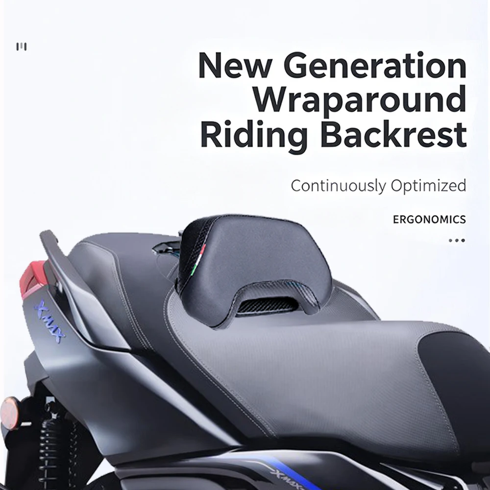 Suitable For YAMAHA XMAX300 Seat Backrest Lumbar Support, Cruise Backrest, Waterproof Upgrade Accessory