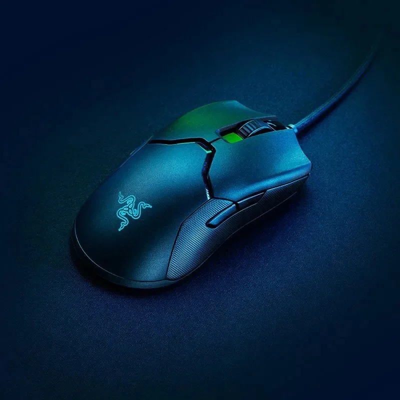 Ratón para juegos con cable Razer Viper Mini, sensor óptico de 8500 DPI, iluminación CHROMA RGB para jugadores de PC (versión sin controlador)