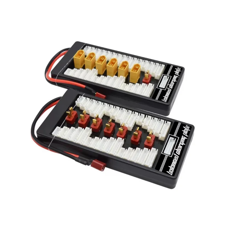 XT60 / XT90 / XT30 /JST / T Plug Lipo Battery Parallel Charging Board 2-6S 2-8S For IMAX B6 B6AC B8 Quick Charge RC Models Parts