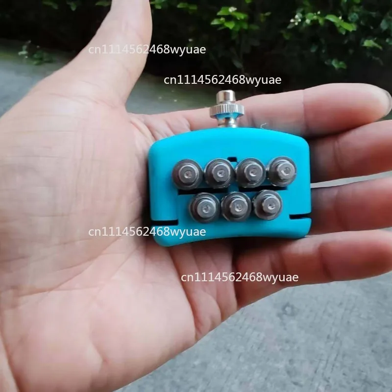 Manual 7-Wheel Wire Straightening Machine, for 1-2.5mm Copper Stainless Steel Iron Wire